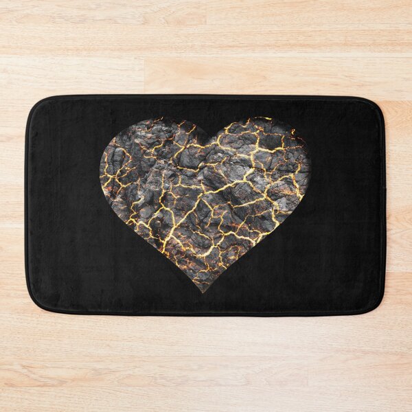 Item preview, Heart lava cracking designed and sold by jc007.