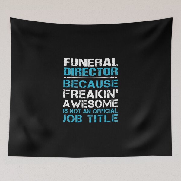 Item preview, Funeral Director T Shirt - Freaking Awesome Gift Item Tee designed and sold by lawkeira11.