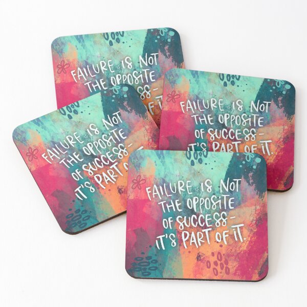 Item preview, Failure Is Not The Opposite Of Success Card designed and sold by iPadLettering.
