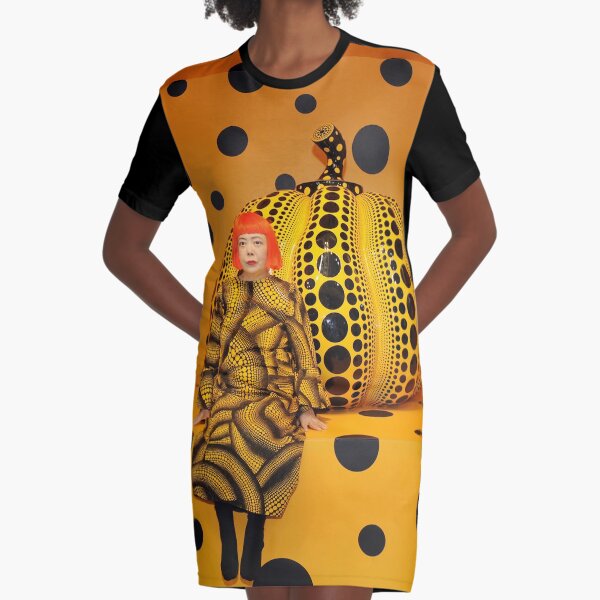 pumpkins is yellow Graphic T-Shirt Dress