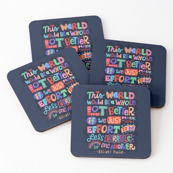 Item preview, Less Horrible To One Another designed and sold by Risa Rodil.