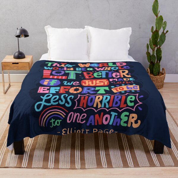Item preview, Less Horrible To One Another designed and sold by Risa Rodil.