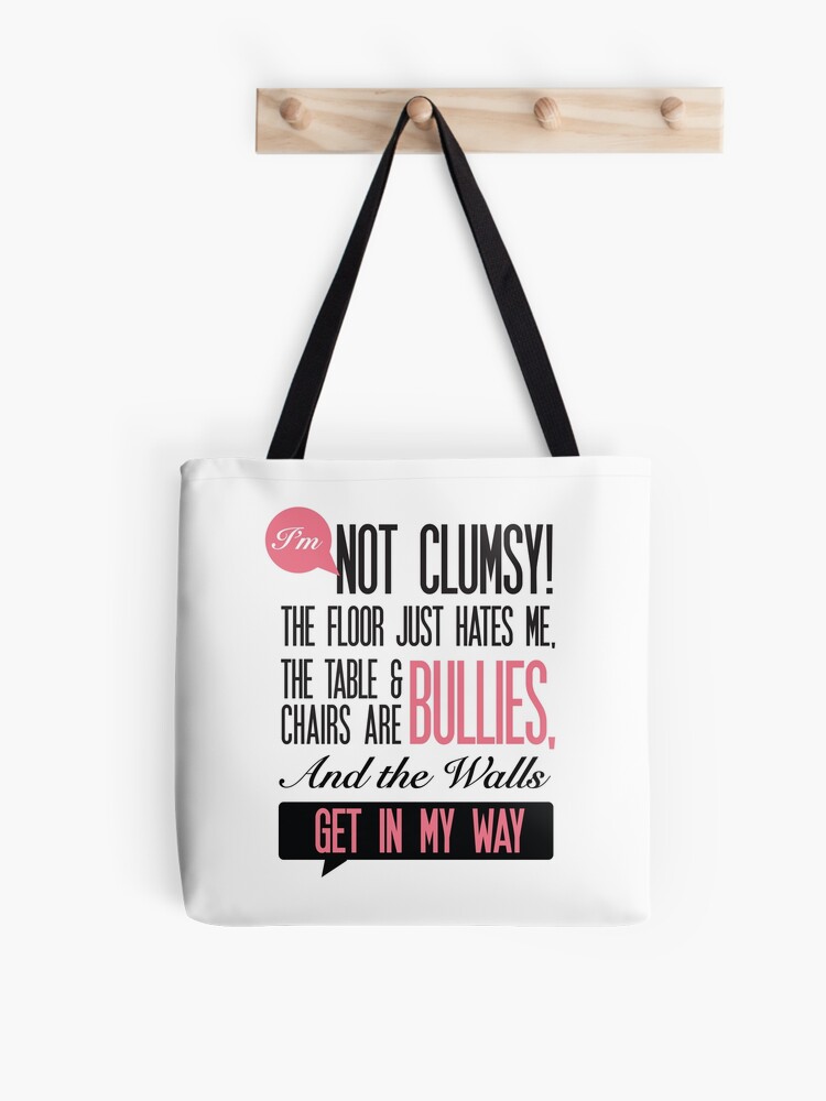 Clumsy office humour Print Tote Bag