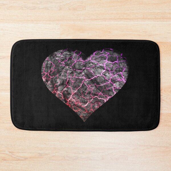 Item preview, Heart lava cracking red & purple designed and sold by jc007.