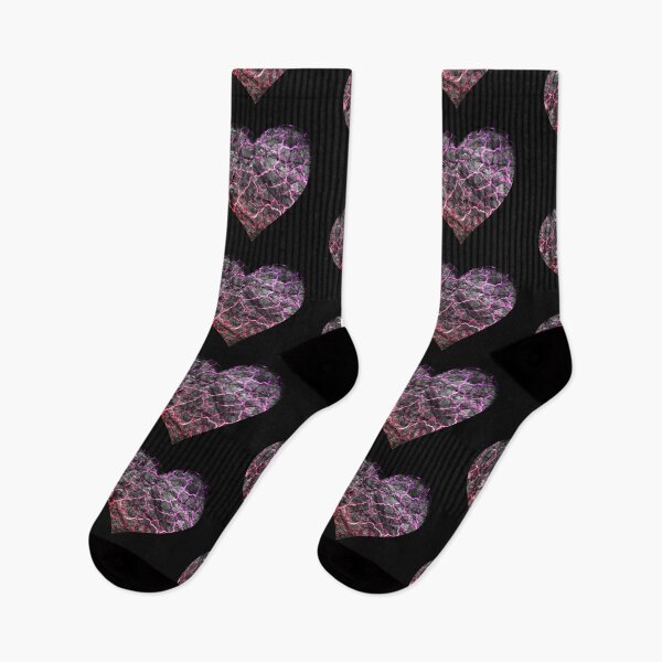 Item preview, Heart lava cracking red & purple designed and sold by jc007.