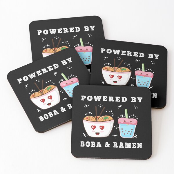 Item preview, Powered By Boba and Ramen Cute Ramen Bowl and Bubble Tea  designed and sold by roocky.