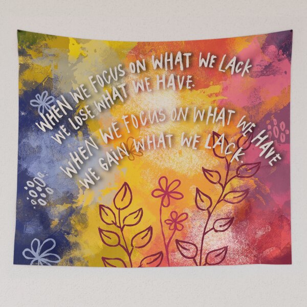 Item preview, Focus on What You Have - Motivational Art designed and sold by iPadLettering.