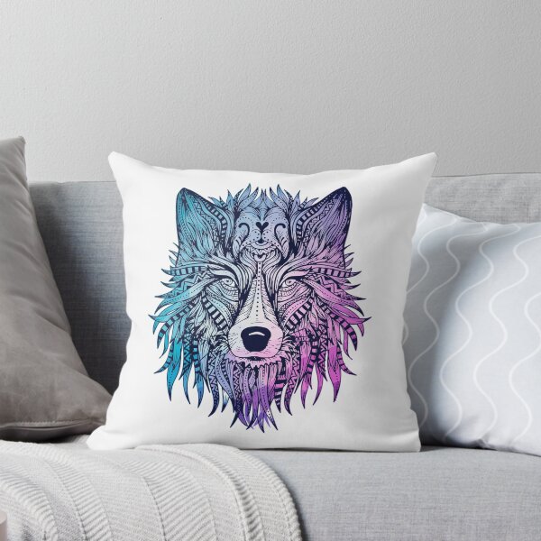 Item preview, Boho Geometric Wolf designed and sold by freeArt10.