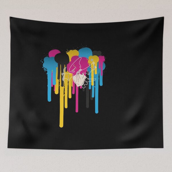 Item preview, Dino mit Pfeil und Bogen auf verlaufendem Hintergr designed and sold by Spirit-Designs.
