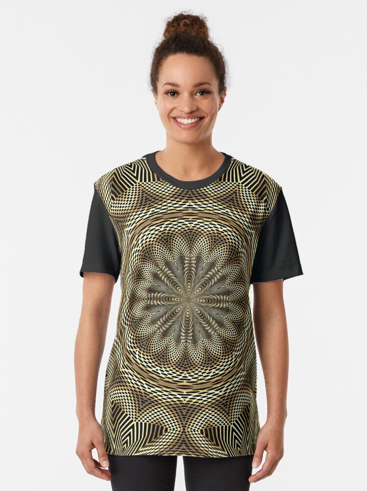 Alternate view of Boho Chic Bohemian 1 Graphic T-Shirt
