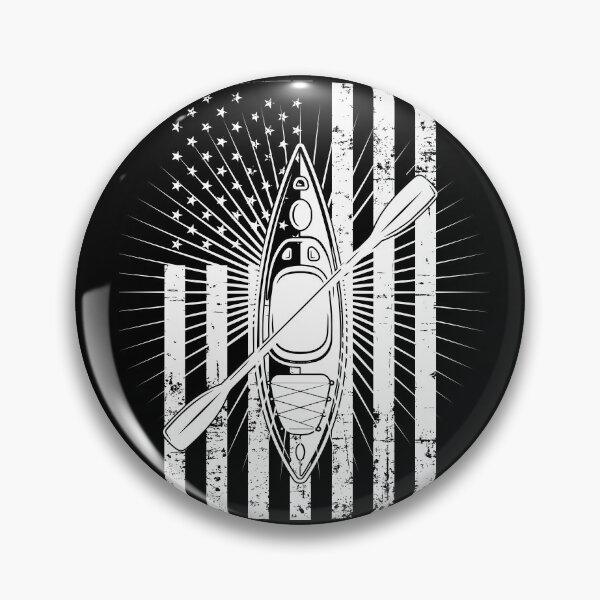 Item preview, Kayak Kayaking Boating Summer USA Flag designed and sold by CoolCreative.
