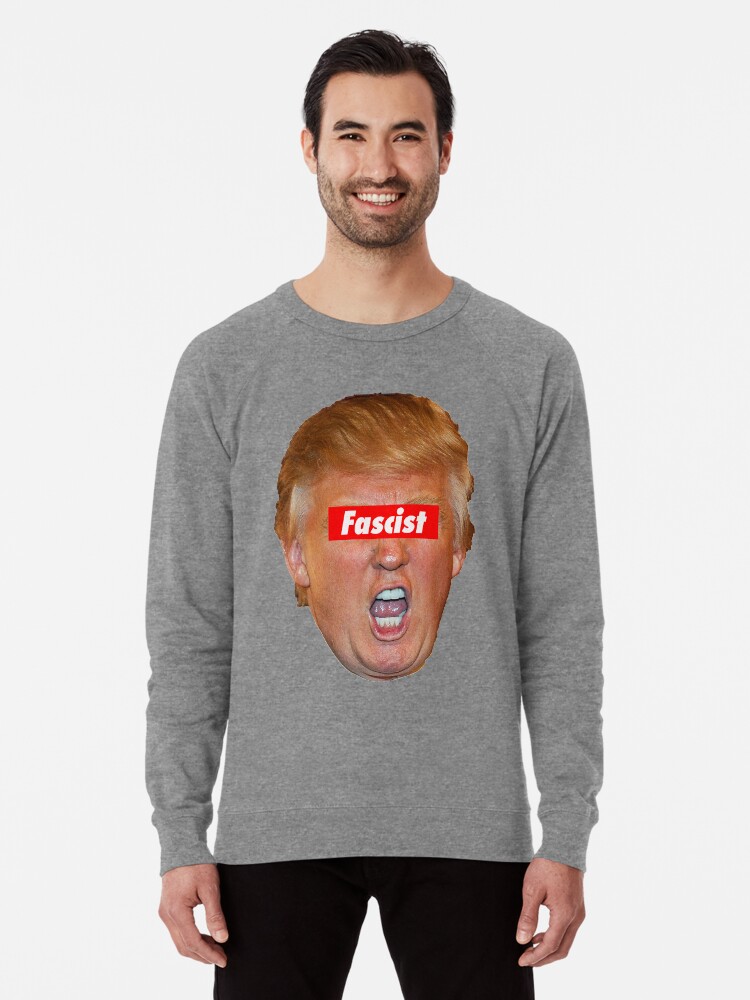 Thumbnail 1 von 5, Leichter Pullover, Trump Faschist designt und verkauft von Thelittlelord.