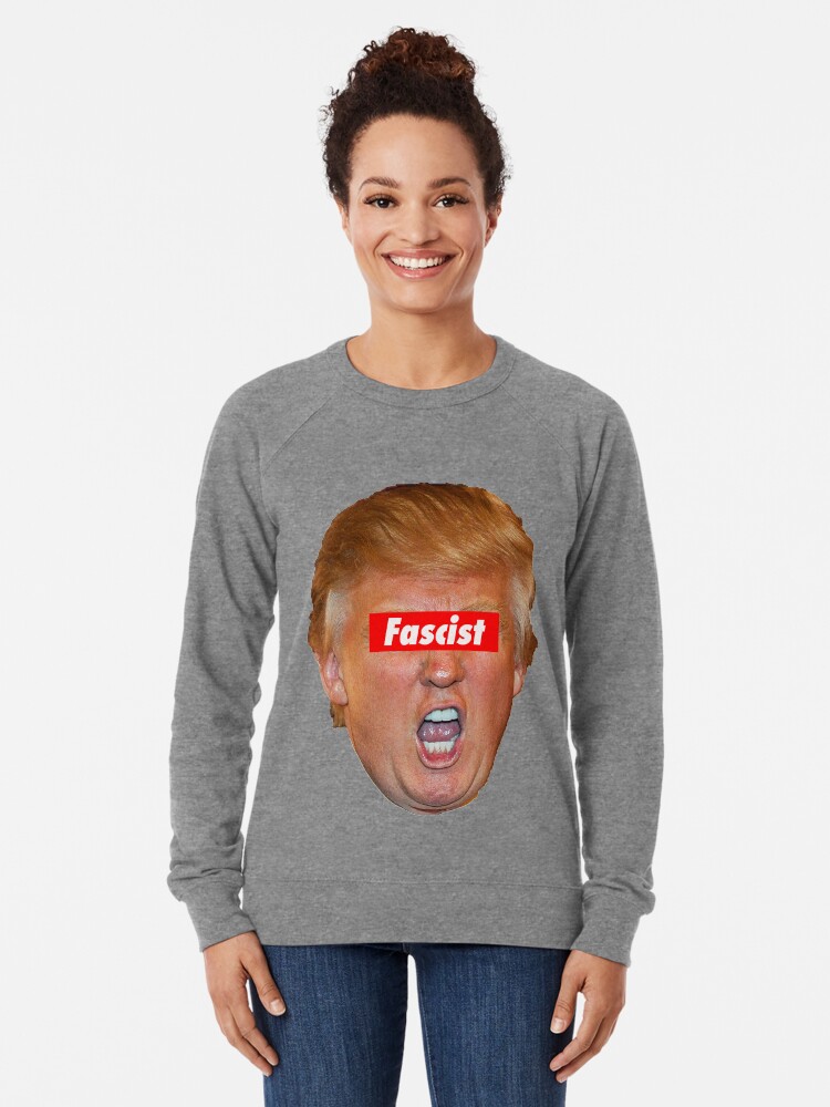 Thumbnail 2 von 5, Leichter Pullover, Trump Faschist designt und verkauft von Thelittlelord.