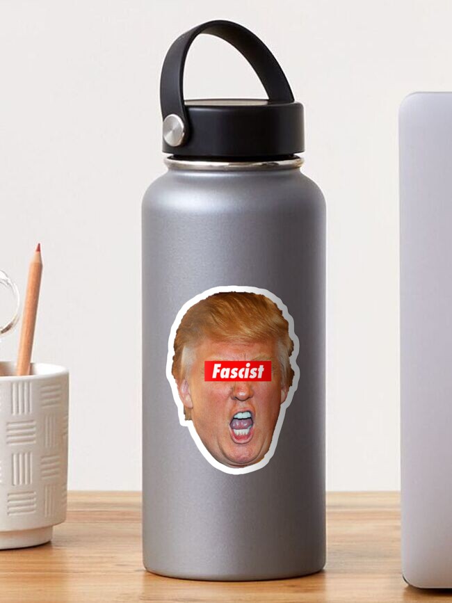 Thumbnail 1 von 3, Sticker, Trump Faschist designt und verkauft von Thelittlelord.