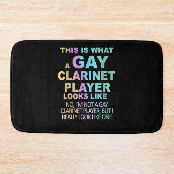 Item preview, This Is What A Gay Clarinet Player Looks Like  designed and sold by zpruby.