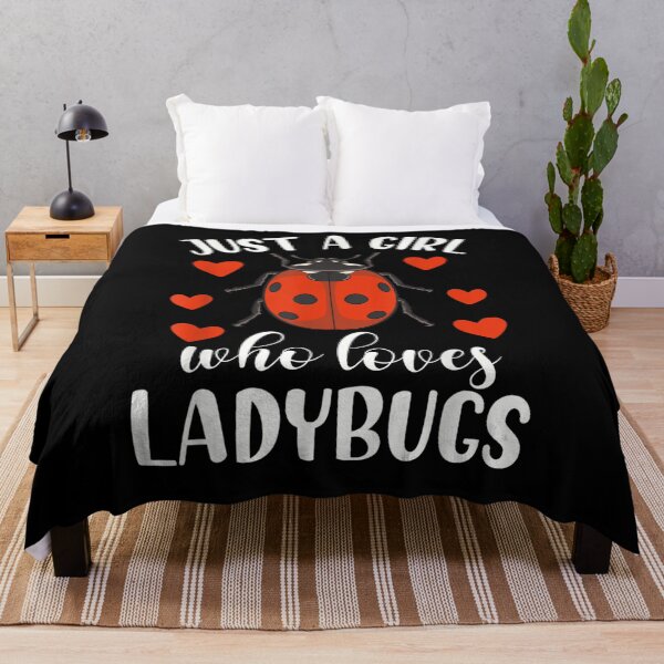 Item preview, Just A Girl Who Loves Ladybugs Ladybird Beetle Entomologist  designed and sold by maizreo.