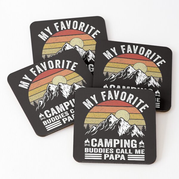 Item preview, My favorite camping buddies call me papa nature adventure Hiking Gift for Fathers day designed and sold by Majesticoo.