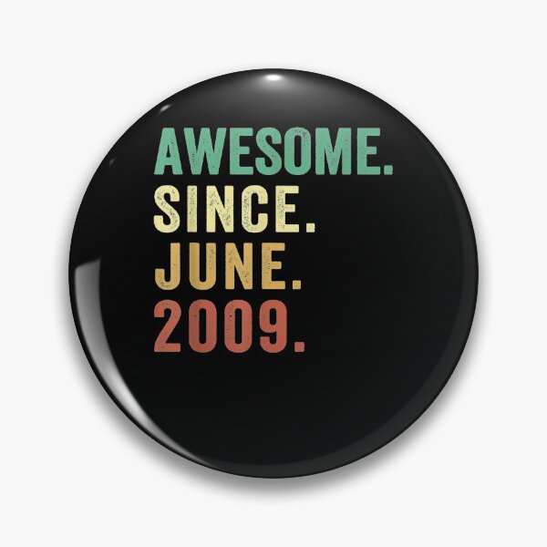 Item preview, Awesome Since June 2009 12th Birthday Official Nager S  designed and sold by zpruby.