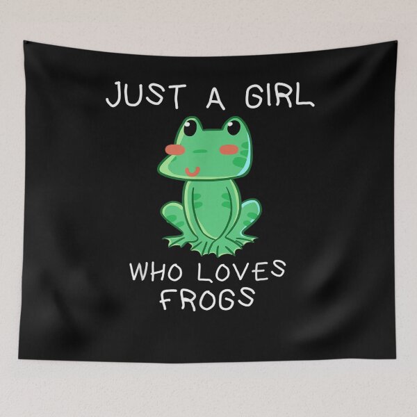 Item preview, Just A Girl Who Loves Frogs Cute Green Frog Costume N  designed and sold by maizreo.