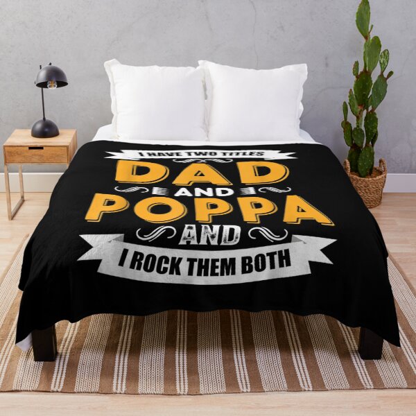 Item preview, Mens I Have Two Titles Dad And Poppa Vinatge Fathers Day  designed and sold by zpruby.