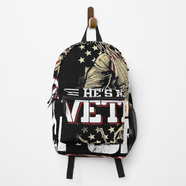 Item preview, Mens He's Not Just A Veteran He Is My Poppy American Flag designed and sold by zpruby.