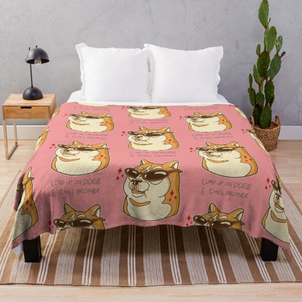 Item preview, Load up on DOGE & Chill Brother - Shiba Inu with Sunglasses designed and sold by Wildlife Apparels Inc..