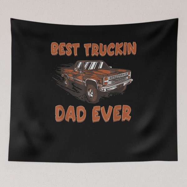Item preview, Mens Best Truckin Dad Truck Driver Vintage Truck Truck Guy  designed and sold by maizreo.