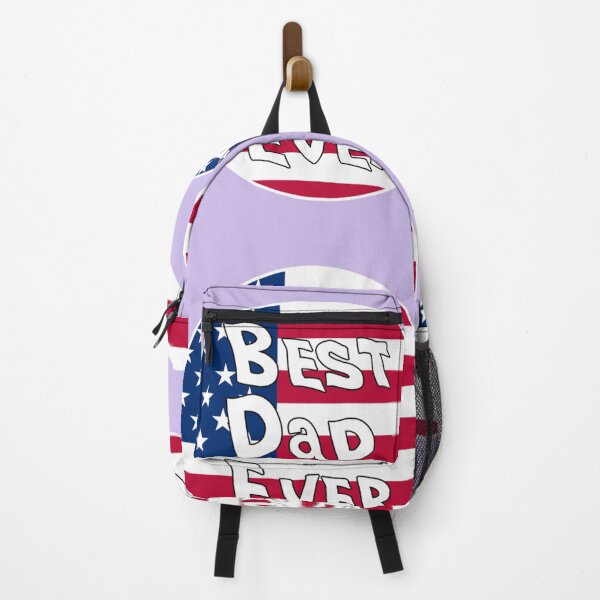 Item preview, Best Dad Ever USA Flag  designed and sold by JustMomItCo.