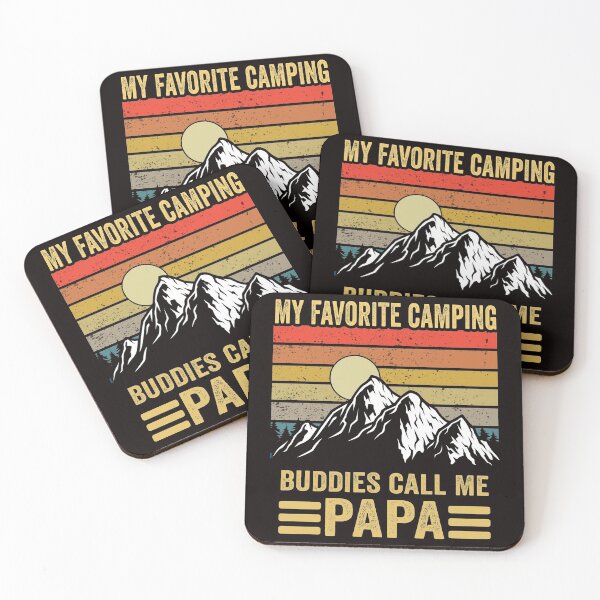 Item preview, My favorite camping buddies call me papa nature adventure Hiking Gift for Fathers day designed and sold by Majesticoo.