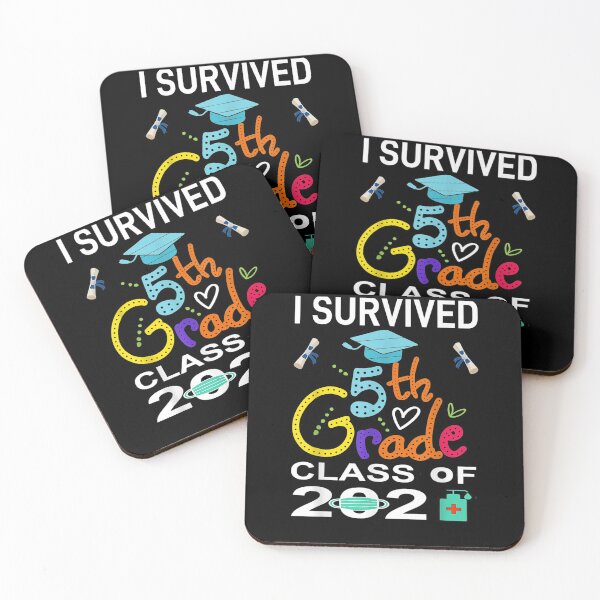 Item preview, Graduation 2021 I Survived 5th Grade Middle School Graduate  designed and sold by maizreo.