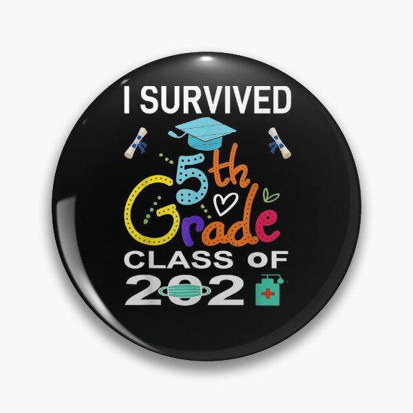 Item preview, Graduation 2021 I Survived 5th Grade Middle School Graduate  designed and sold by maizreo.
