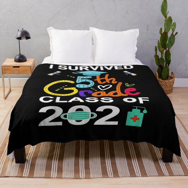 Item preview, Graduation 2021 I Survived 5th Grade Middle School Graduate designed and sold by maizreo.