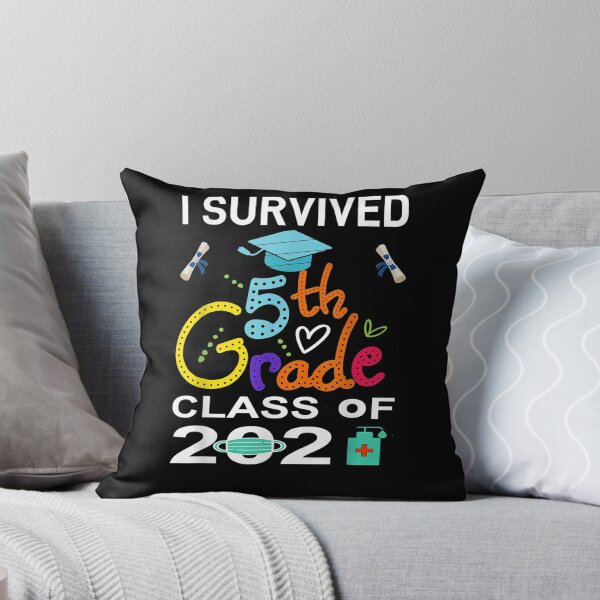 Item preview, Graduation 2021 I Survived 5th Grade Middle School Graduate  designed and sold by maizreo.