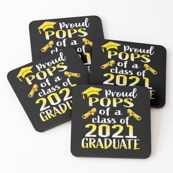 Item preview, Mens Graduation Class Family Proud Pops Of A 2021 Graduate  designed and sold by zpruby.