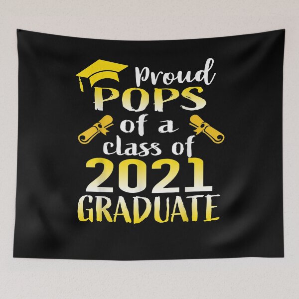 Item preview, Mens Graduation Class Family Proud Pops Of A 2021 Graduate  designed and sold by zpruby.
