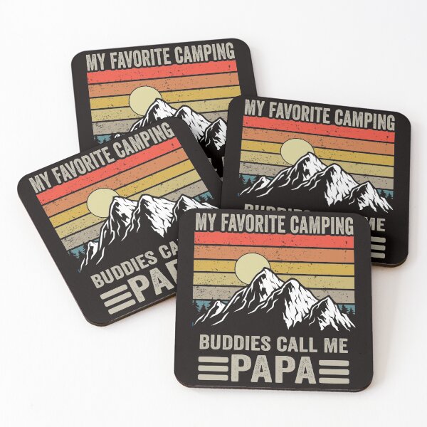 Item preview, My favorite camping buddies call me papa nature adventure Hiking Gift for Fathers day designed and sold by Majesticoo.