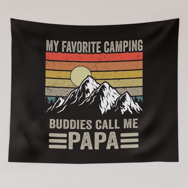 Item preview, My favorite camping buddies call me papa nature adventure Hiking Gift for Fathers day designed and sold by Majesticoo.