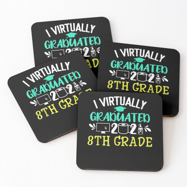Item preview, I Virtually Graduated 2021 8th Grade Funny Graduation Quote  designed and sold by maizreo.