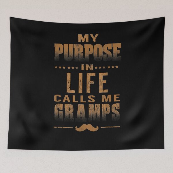 Item preview, My Purpose In Life Calls Me Gramps Fathers Day Gift For Men  designed and sold by zpruby.