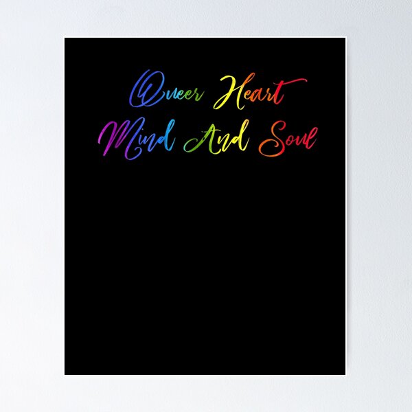 Item preview, Queer Mind And Soul Rainbow Gender Neutral Pride Androgyny  designed and sold by maizreo.