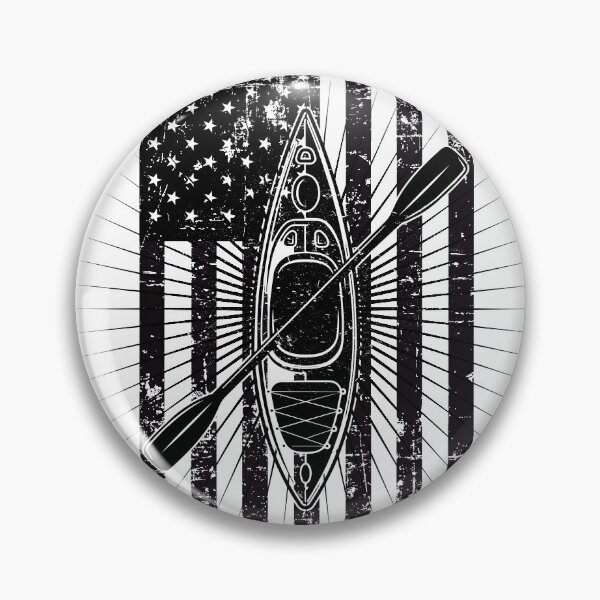 Item preview, Cool Kayak Kayaking Boating Summer USA Flag designed and sold by CoolCreative.