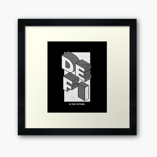 Artikel-Vorschau von DEFI IST DIE ZUKUNFT, designt und verkauft von Geeqco.