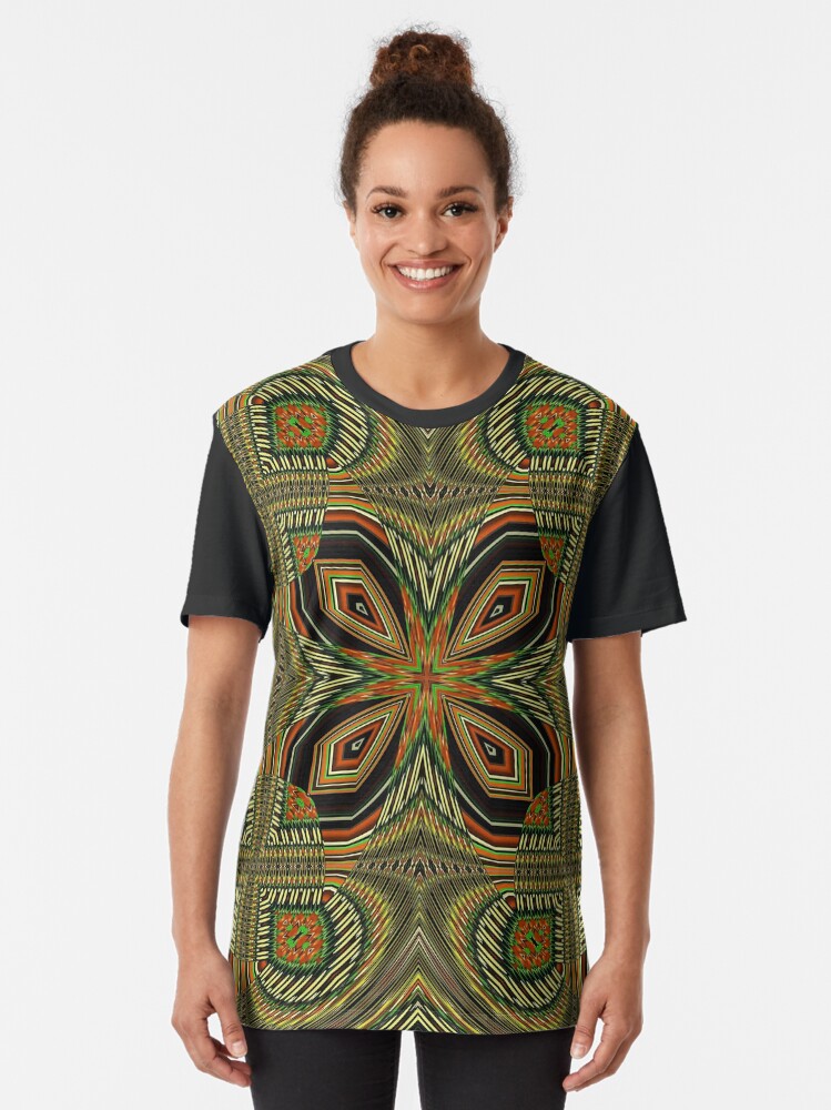 Alternate view of Boho Chic Bohemian 2 Graphic T-Shirt