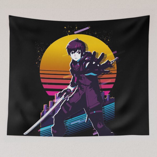 Item preview, Yuito - Scarlet Nexus *80s retro* designed and sold by MyRetroArt.