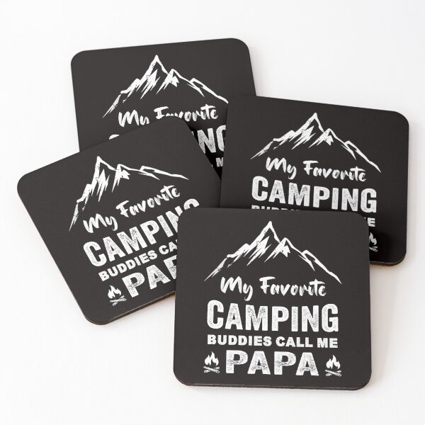 Item preview, Copy of My favorite camping buddies call me papa nature adventure Hiking Gift for Fathers day designed and sold by Majesticoo.