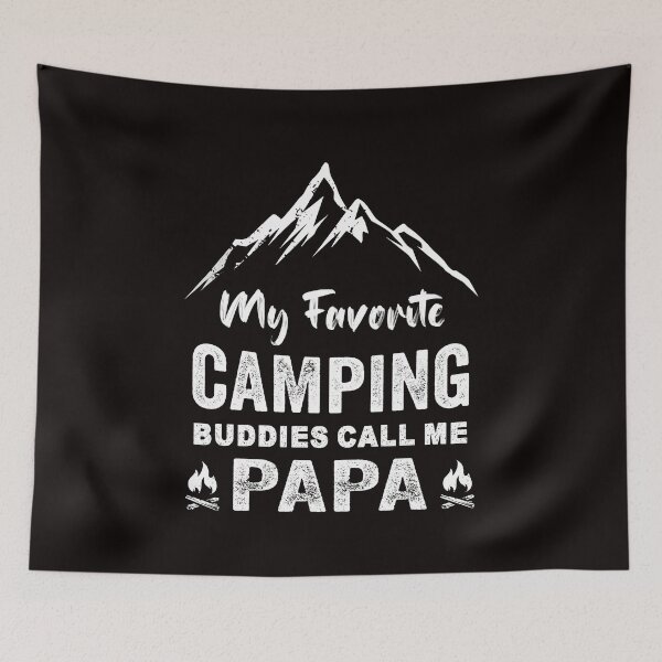 Item preview, Copy of My favorite camping buddies call me papa nature adventure Hiking Gift for Fathers day designed and sold by Majesticoo.