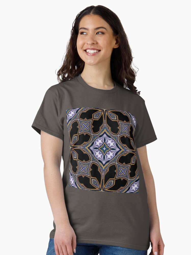 Thumbnail 2 of 7, Classic T-Shirt, Boho Chic Bohemian 3 designed and sold by vkdezine.