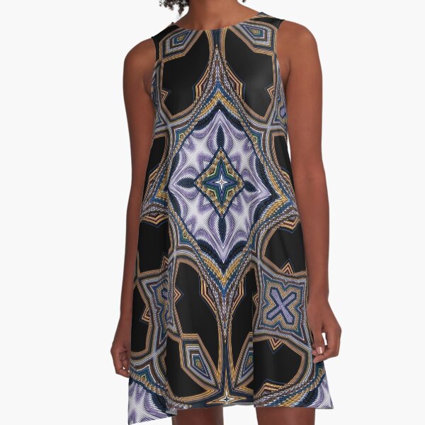 Boho Chic Bohemian 3 A-Line Dress