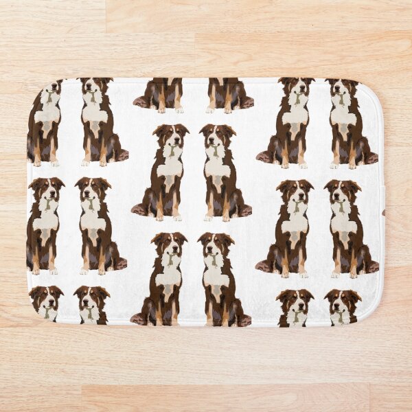 Item preview, brown border collie designed and sold by Ami San.
