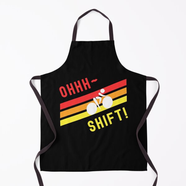 Item preview, Oh Shift Funny Bicycle Cyclist MTB Mountain Biker  designed and sold by ExpressWayFour.
